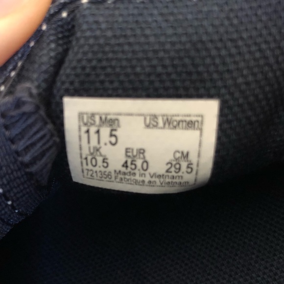 Dark Blue Vans Slip-ons - Picture 4 of 4